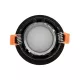 kelvo® LAMDA KLV-101-0044 Χωνευτό Φωτιστικό Downlight Σποτ Μπάνιου για Λάμπα MR16 με Ντουί GU10 AC 220-240V Αδιάβροχο IP65 - Μαύρο Ματ - Μ8.5 x Π8.5 x Υ3.5cm / Q7.5cm