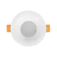 kelvo® LAMDA KLV-101-0045 Χωνευτό Φωτιστικό Downlight Σποτ Μπάνιου για Λάμπα MR16 με Ντουί GU10 AC 220-240V Αδιάβροχο IP65 - Λευκό Ματ - Μ8.5 x Π8.5 x Υ3.5cm / Q7.5cm
