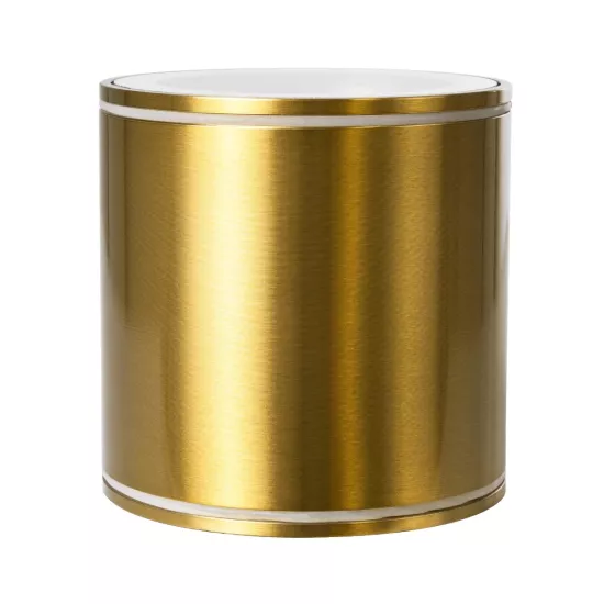 kelvo® MARETTI KLV-101-0058 Φωτιστικό Downlight Σποτ για Λάμπα MR16 με Ντουί GU10 AC 220-240V Αδιάβροχο IP65 - Χρυσό Πλατίνα - Μ9 x Π9 x Υ9cm