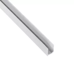 kelvo® NEONPRO KLV-101-0067 Βάση Στήριξης για Neon Flex LED Αδιάβροχο IP65 - Λευκό Ματ - Μ300 x Π0.8 x Υ1.3cm - Πακέτο 5 Τεμαχίων