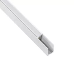 kelvo® NEONPRO KLV-101-0067 Βάση Στήριξης για Neon Flex LED Αδιάβροχο IP65 - Λευκό Ματ - Μ300 x Π0.8 x Υ1.3cm - Πακέτο 5 Τεμαχίων