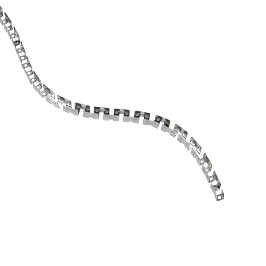 kelvo® NEONPRO KLV-101-0069 Εύκαμπτη Βάση Στήριξης για Neon Flex LED Αδιάβροχο IP65 - Νίκελ Χρώμιο - Μ1000 x Π0.7 x Υ1.2cm - Ρολό 10 Μέτρων