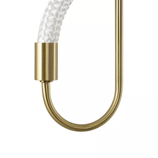 kelvo® GLOW KLV-101-0169 Φωτιστικό Τοίχου / Απλίκα LED 18W 1800lm 360° AC 220-240V IP20 Ρυθμιζόμενο Λευκό CCT με On/Off 2700K/4500K/6000K - Lumileds SMD Chip - Χρυσό Πλατίνα - Μ30 x Π15 x Υ70cm - 3 Χρόνια Εγγύηση