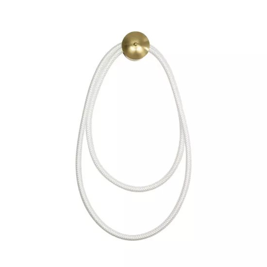 kelvo® GLOW KLV-101-0170 Φωτιστικό Τοίχου / Απλίκα LED 45W 4500lm 360° AC 220-240V IP20 Ρυθμιζόμενο Λευκό CCT με Χειριστήριο από 2700K έως 6000K Dimmable - Lumileds SMD Chip - Χρυσό Πλατίνα - Μ30 x Π15 x Υ110cm - 3 Χρόνια Εγγύηση