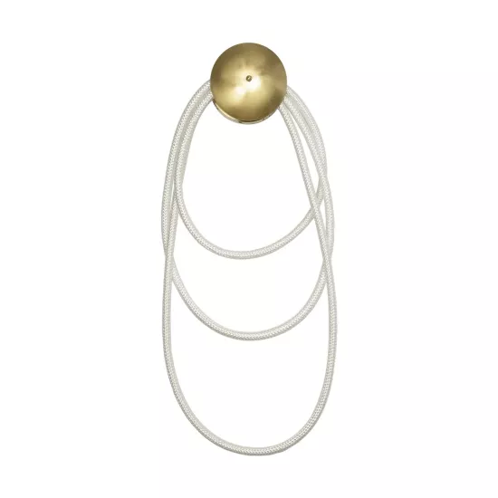 kelvo® GLOW KLV-101-0171 Φωτιστικό Τοίχου / Απλίκα LED 60W 6000lm 360° AC 220-240V IP20 Ρυθμιζόμενο Λευκό CCT με Χειριστήριο από 2700K έως 6000K Dimmable - Lumileds SMD Chip - Χρυσό Πλατίνα - Μ40 x Π15 x Υ110cm - 3 Χρόνια Εγγύηση