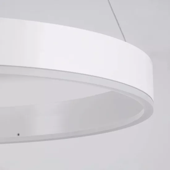 kelvo® VENOM KLV-101-0191 Κρεμαστό Φωτιστικό Οροφής LED 67W 6700lm 120° AC 220-240V IP20 Ρυθμιζόμενο Λευκό CCT με Χειριστήριο από 2700K έως 6000K Dimmable - Lumileds SMD Chip - Λευκό Ματ - Μ80 x Π80 x Υ6.5cm - 3 Χρόνια Εγγύηση