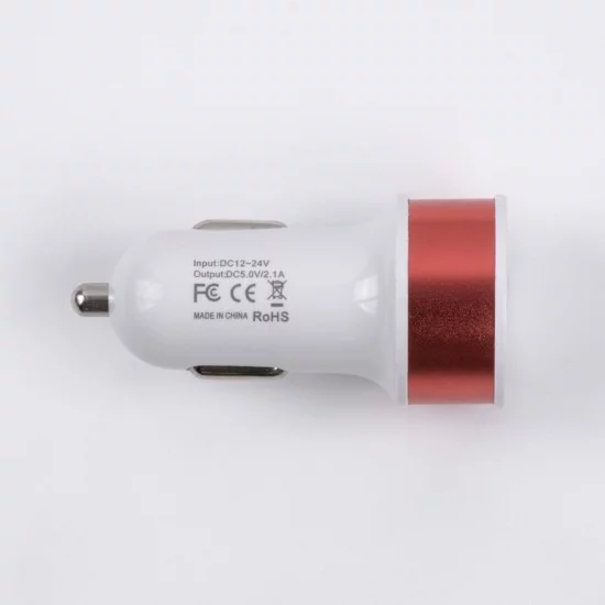 Globostar® S-90991 Ροζ Φορτιστής Αυτοκινήτου DC 12-24V με 2 Εξόδους USB DC 5V 1.0Α & 2.1A Globostar® S-90991 Ροζ Φορτιστής Αυτοκινήτου DC 12-24V με 2 Εξόδους USB DC 5V 1.0Α & 2.1A