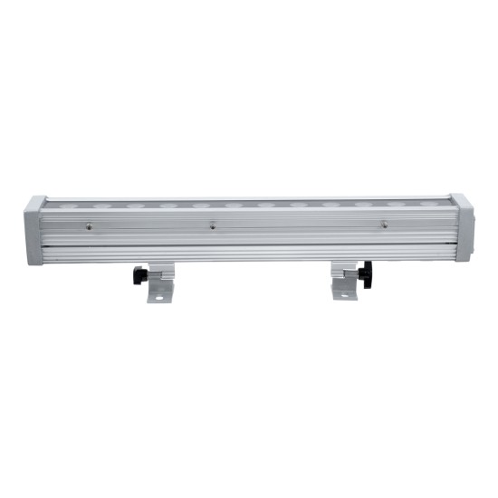 WASHER-DAIA S-90997 Μπάρα Φωτισμού Wall Washer LED 96W 10080lm 30° AC 230V Αδιάβροχο IP65 Μ52 x Π7.5 x Υ7cm Πολύχρωμο 4in1 RGBW DMX512 Display on Body - Ασημί