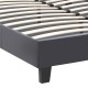 Κρεβάτι Flat από τεχνόδερμα χρώμα μαύρο ματ 160x200εκ. Κρεβάτι Flat από τεχνόδερμα χρώμα μαύρο ματ 160x200εκ.