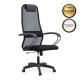 Καρέκλα γραφείου Prince Megapap με ύφασμα Mesh χρώμα μαύρο 66,5x70x123/133εκ. - 0077691