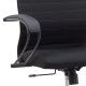 Καρέκλα γραφείου Darkness Megapap με διπλό ύφασμα Mesh χρώμα μαύρο 66,5x70x123/133εκ. - 0077698