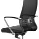 Καρέκλα γραφείου B2-163K Megapap εργονομική με ύφασμα Mesh και τεχνόδερμα χρώμα μαύρο 58x70x103/117εκ. - 0234142