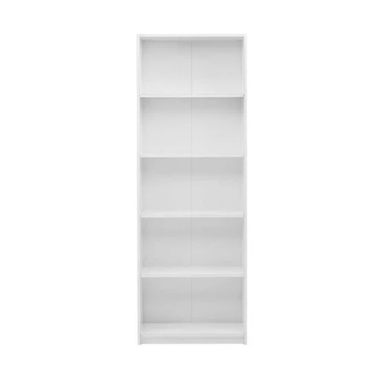 Βιβλιοθήκη Max  χρώμα λευκό 58x23x170εκ.
