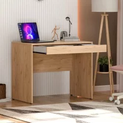 Γραφείο εργασίας Vareno  χρώμα florida oak 90x55x75εκ.