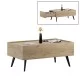 Τραπεζάκι σαλονιού Luna χρώμα florida oak 102x61x44εκ. Τραπεζάκι σαλονιού Luna χρώμα florida oak 102x61x44εκ.