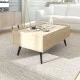 Τραπεζάκι σαλονιού Luna χρώμα florida oak 102x61x44εκ. Τραπεζάκι σαλονιού Luna χρώμα florida oak 102x61x44εκ.