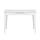 Τραπέζι Trendline  επεκτεινόμενο χρώμα λευκό 120/150x70x75εκ.
