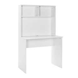 Γραφείο εργασίας Trendline  χρώμα λευκό 90x52x148εκ.