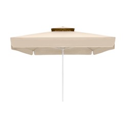 Ομπρέλα επαγγελματική Juno  τηλεσκοπική αλουμινίου χρώμα εκρού 3x3m. Ομπρέλα επαγγελματική Juno  τηλεσκοπική αλουμινίου χρώμα εκρού 3x3m.