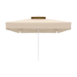 Ομπρέλα επαγγελματική Juno  τηλεσκοπική αλουμινίου χρώμα εκρού 3,5x3,5m.