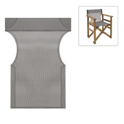 Διάτρητο πανί επαγγελματικό για πολυθρόνα σκηνοθέτη χρώματος taupe Διάτρητο πανί επαγγελματικό για πολυθρόνα σκηνοθέτη χρώματος taupe