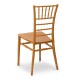 Καρέκλα catering Tiffany Megapap πολυπροπυλενίου χρώμα χρυσό 40x40,5x91εκ. - 0187674