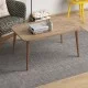Τραπεζάκι σαλονιού Soul  από μελαμίνη χρώμα oak 90x55x41εκ.