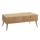 Τραπεζάκι σαλονιού Alis χρώμα oak 110x50x40εκ. Τραπεζάκι σαλονιού Alis χρώμα oak 110x50x40εκ.