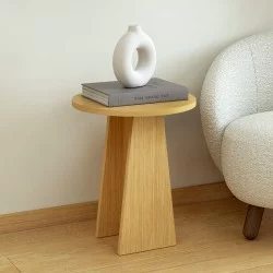 Τραπεζάκια βοηθητικά σετ 3 τμχ Como  χρώμα oak