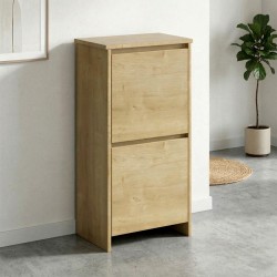 Παπουτσοθήκη Port  χρώμα sapphire oak 48x31x92εκ.