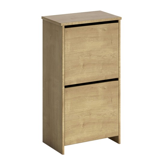 Παπουτσοθήκη Port  χρώμα sapphire oak 48x31x92εκ.