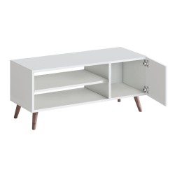 Έπιπλο τηλεόρασης Parma  χρώμα λευκό 90x30x40εκ.
