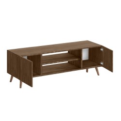 Έπιπλο τηλεόρασης Etna  χρώμα καρυδί 120x30x45εκ.