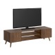 Έπιπλο τηλεόρασης Etna  χρώμα καρυδί 150x30x45εκ.