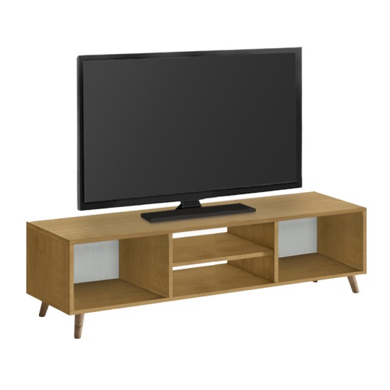 Έπιπλο τηλεόρασης Loren  χρώμα sapphire oak 120x30x40εκ.