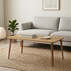 Τραπεζάκι σαλονιού Plane  χρώμα sapphire oak 90x55x41εκ.