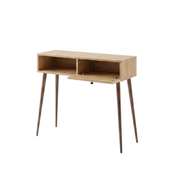 Κονσόλα Napoli  χρώμα sapphire oak 90x29x88εκ.