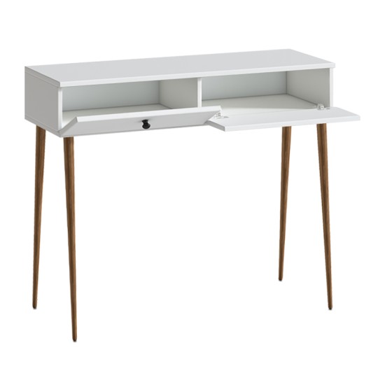 Κονσόλα Alis  χρώμα λευκό 110x29x88εκ.