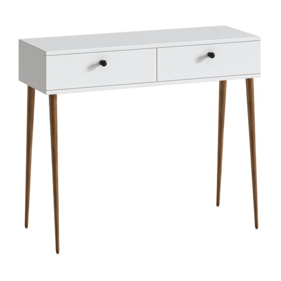 Κονσόλα Alis  χρώμα λευκό 110x29x88εκ.