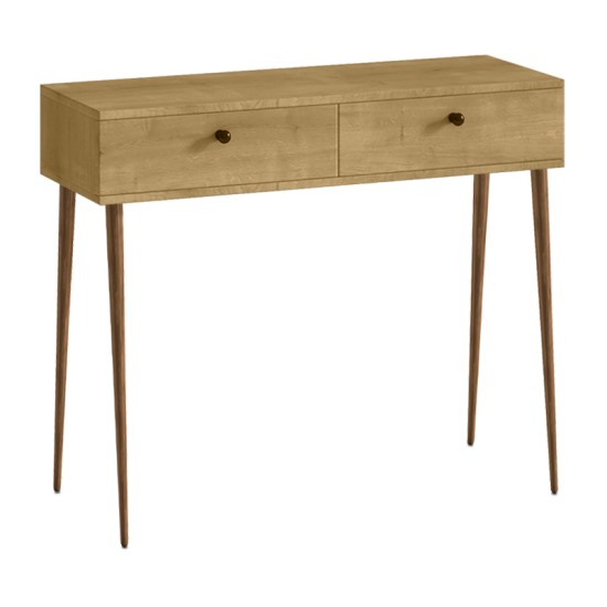 Κονσόλα Alis  χρώμα sapphire oak 110x29x88εκ.