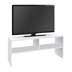 Έπιπλο τηλεόρασης Beirut  χρώμα λευκό 80x30x40εκ.