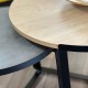 Σετ τραπεζάκια σαλονιού Davis 2τμχ. χρώμα φυσικό οξιάς/γκρι σκυροδέματος 70x69x46εκ. Σετ τραπεζάκια σαλονιού Davis 2τμχ. χρώμα φυσικό οξιάς/γκρι σκυροδέματος 70x69x46εκ.