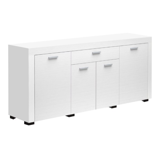 Μπουφές Joseph  χρώμα λευκό 177x40x76εκ.