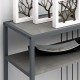 Κονσόλα Kary χρώμα γκρι σκυροδέματος 120x33x90εκ. Κονσόλα Kary χρώμα γκρι σκυροδέματος 120x33x90εκ.
