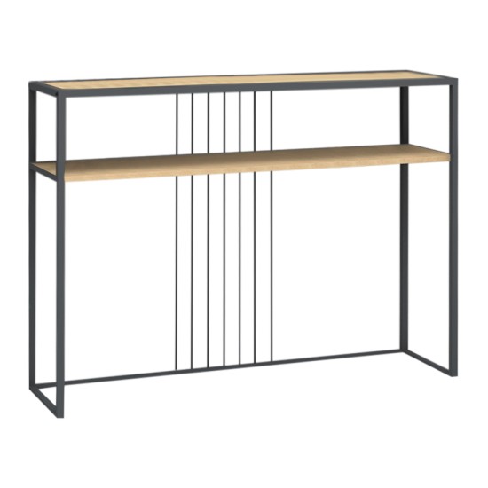 Κονσόλα Kary χρώμα oak 120x33x90εκ. Κονσόλα Kary χρώμα oak 120x33x90εκ.
