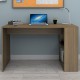 Γραφείο εργασίας Mikro  χρώμα καρυδί 120x60x75εκ.