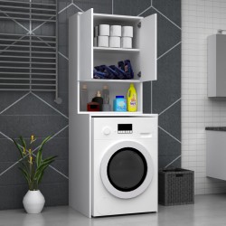Έπιπλο πλυντηρίου Cozen  χρώμα λευκό 65x60x178εκ. Έπιπλο πλυντηρίου Cozen  χρώμα λευκό 65x60x178εκ.