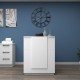 Γραφείο υποδοχής - reception Gemini χρώμα λευκό 90x50x110εκ. Γραφείο υποδοχής - reception Gemini χρώμα λευκό 90x50x110εκ.