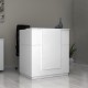 Γραφείο υποδοχής - reception Gemini χρώμα λευκό 100x70x110εκ. Γραφείο υποδοχής - reception Gemini χρώμα λευκό 100x70x110εκ.