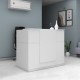 Γραφείο υποδοχής - reception Gemini χρώμα λευκό 150x70x110εκ. Γραφείο υποδοχής - reception Gemini χρώμα λευκό 150x70x110εκ.